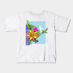 White dove Kids T-Shirt